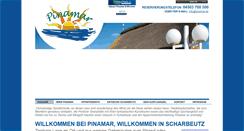 Desktop Screenshot of pinamar.de
