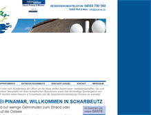 Tablet Screenshot of pinamar.de